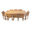 9 - Piece Solid Wood Dining Set-390445241