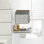 No-Drill Wall-Mounted Dish Rag Drying Rack With Storage Shelf For Kitchen Countertop And Sink