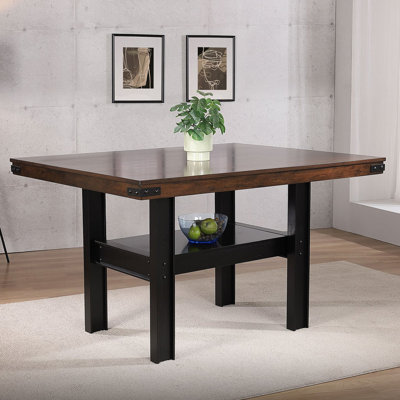 Allen Mango Oak 60-inch Counter Height Dining Table