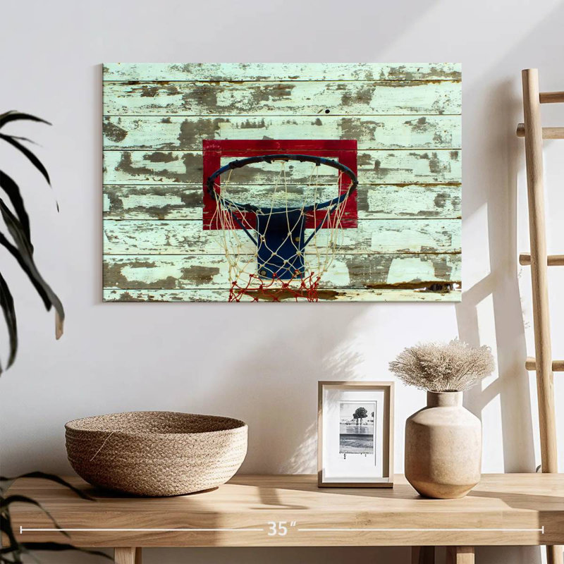 Panier de basketball Sirci, H 16 po x l 24 po