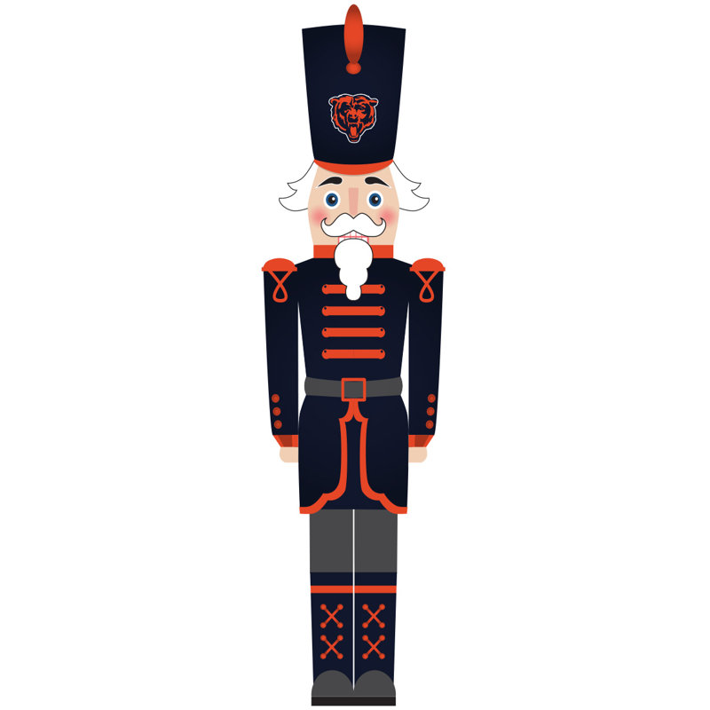 Chicago Bears 46" Nutcracker Leaner
