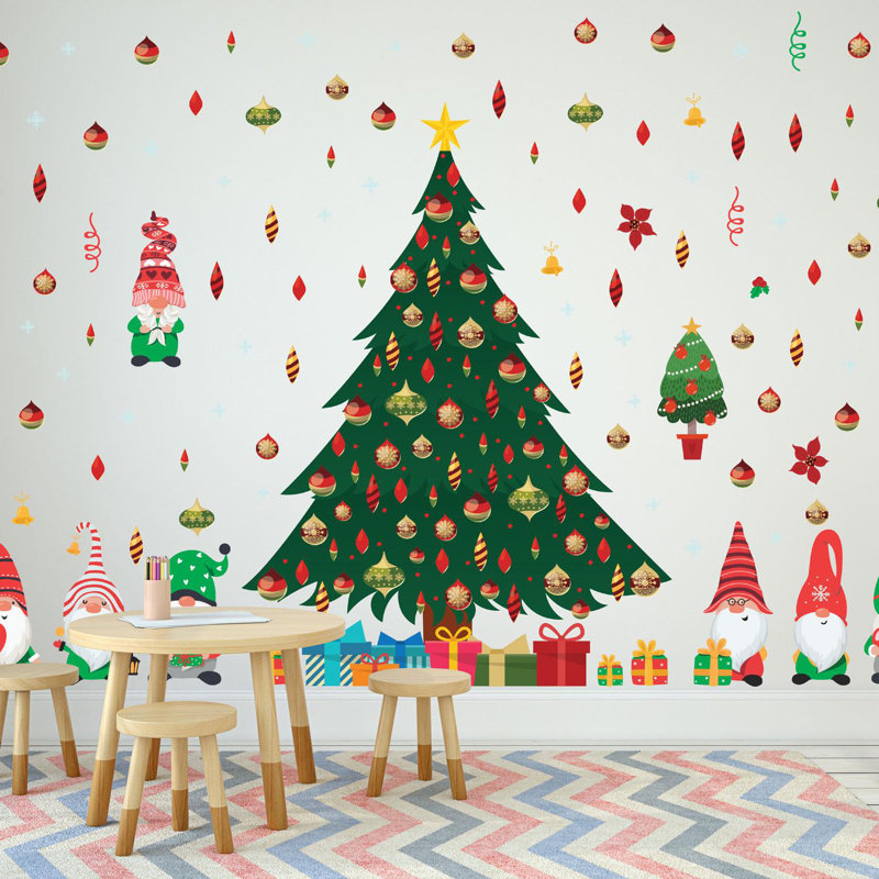 Adhésif décoratif gnomes joyeux