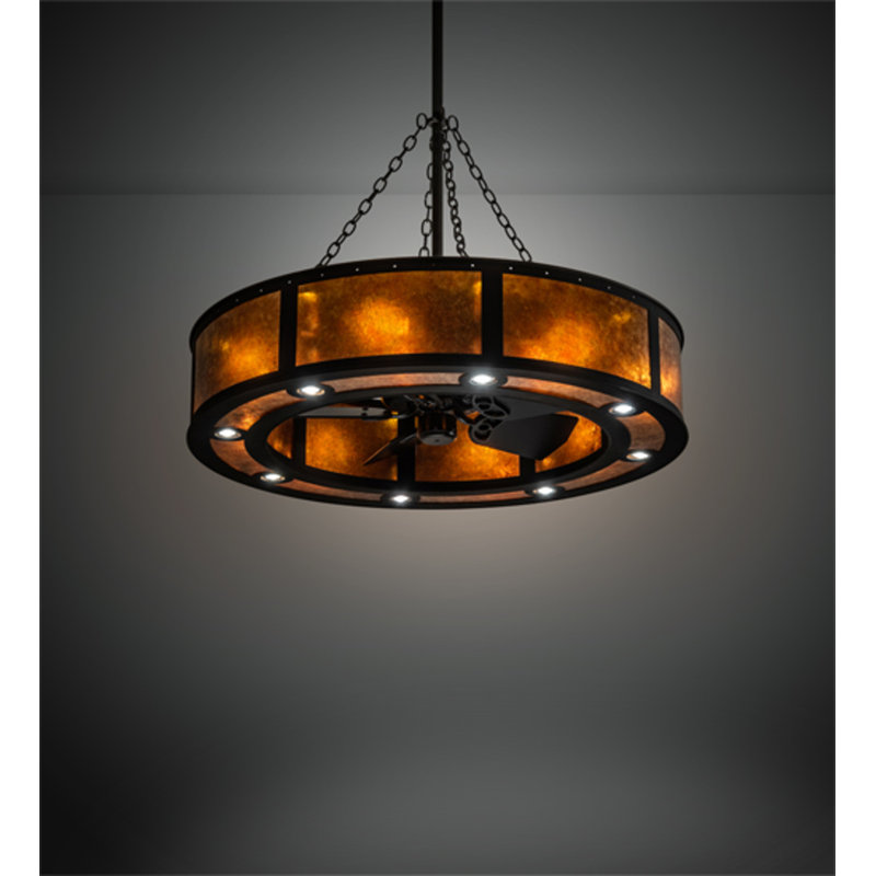 Smythe Craftsman Downrod Ceiling Fan