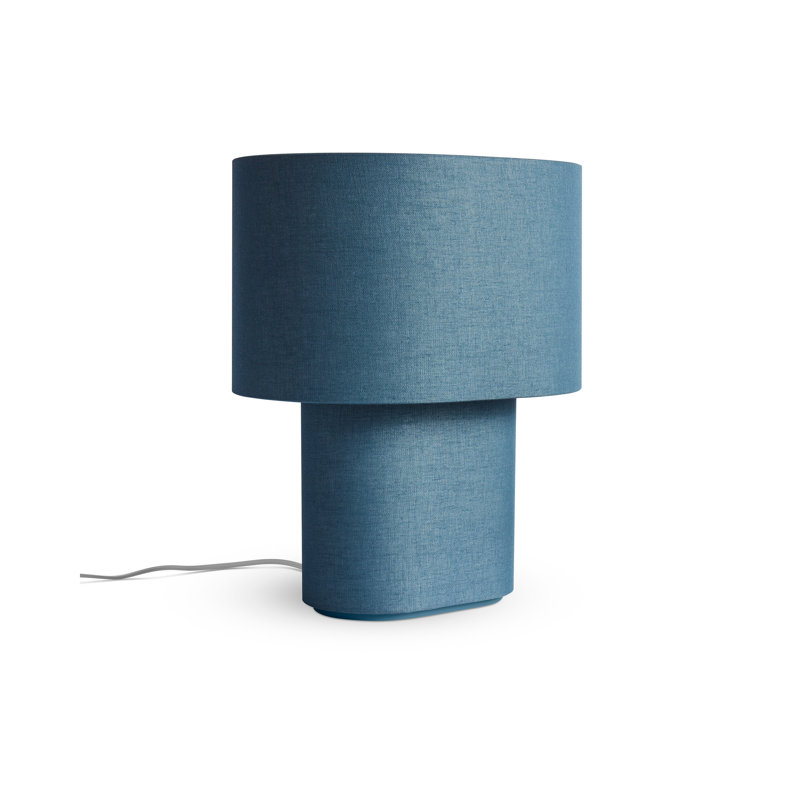 Hilla Table Lamp, 21”H x 18” W x 13” D, Navy
