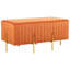 Mazon Velvet Upholstered Bench-2015229353