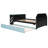 Full Size Wood Daybed with Twin Size Trundle,Desk and USB-1676411907
