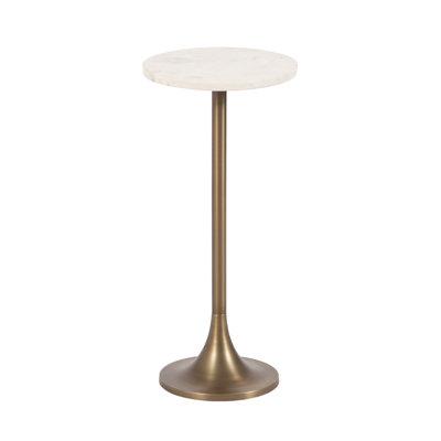 Baronet Round Marble Drink Table
