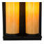 4 - Light Flush Mounted Sconce