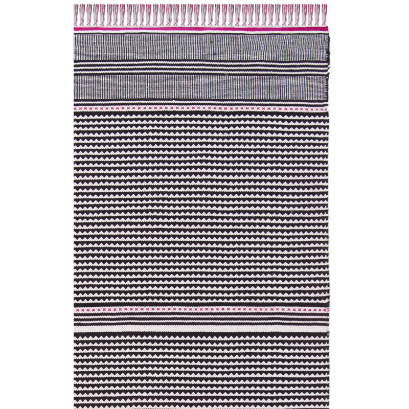 Granada Hand Woven Performance Striped Rug, Runner 2'3" x 7'