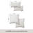 MARTHA STEWART Vineyard Vines Indoor Outdoor Lumbar Pillow 2-Pack Set, 18"-110468827-110468829-110468823