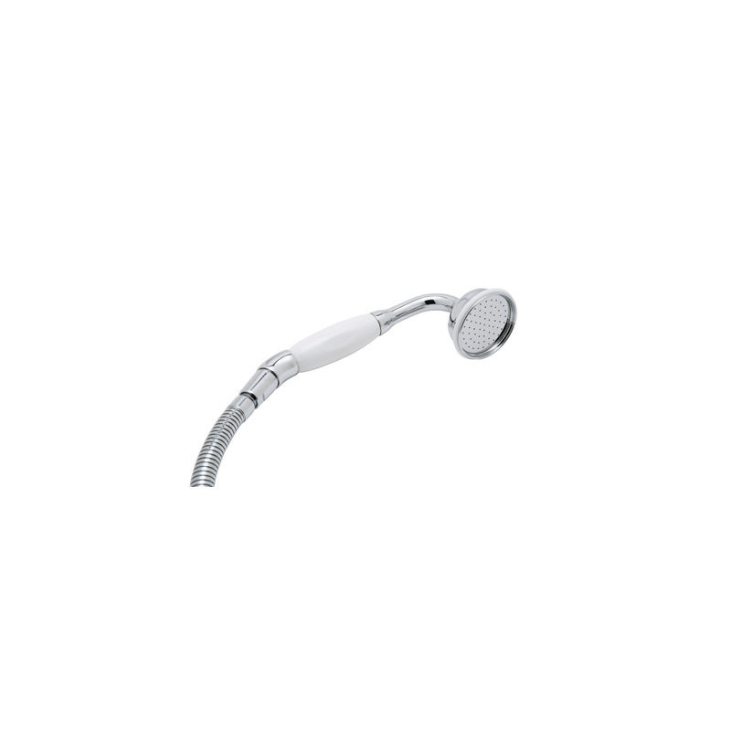 Inclined Handshower and Hose, Polished Nickel