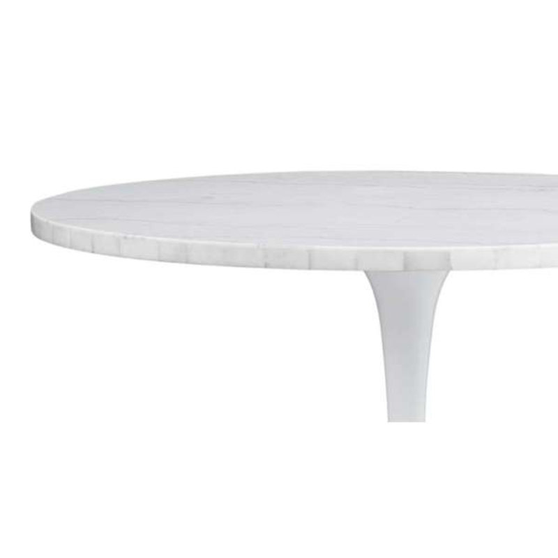 Table de salle à manger Dunham, Blanc