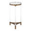 Table d'appoint ronde en acrylique Uttermost Pereira