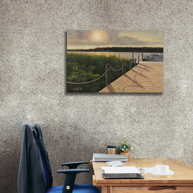 «Hear To Your Heart» par Diane Romanello, art mural sur toile, H 26 po x l 40 po x P 1,5 po