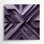 «Geometric Abstraction 27», art mural sur toile mauve-1479314127