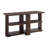 Walnut Sofa Table With 2-Shelf