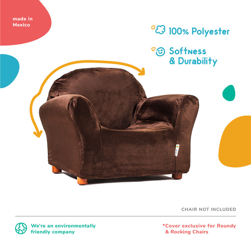 Housse pour chaise de club March Kids, Brun