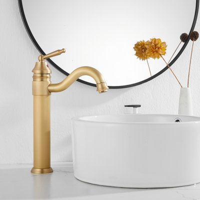 Single Handle Bathroom Vessel Sink Faucet