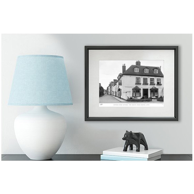 Upton Upon Severn, The White Swan Hotel C1955 by Francis Frith - Single Picture Frame Print, 45cm H x 60cm W x 2.3cm D
