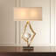 Abstract Lamp w/6" Crystal Sphere-38421244