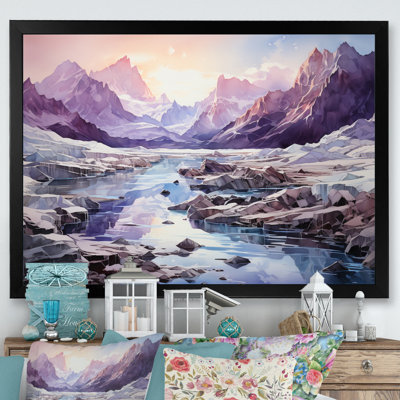 Bettzy " Purple Glacier Glacial Glow "
