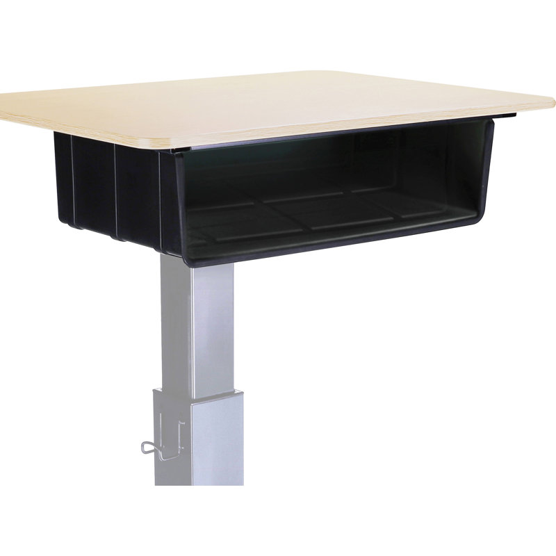 Manufactured Wood 5'' h x 15'' w Open Front Desk