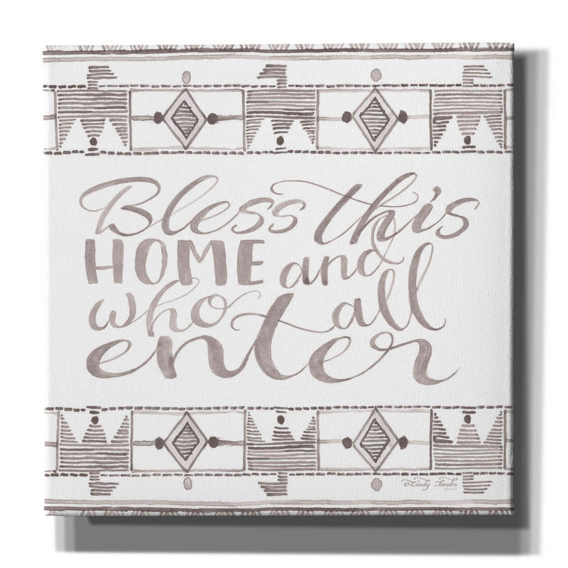«August Bless® Home» par Cindy Jacobs, August Grove, H 37 po x l 37 po x P 1,5 po