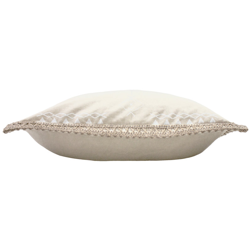 Inka Square Cushion Cover, Natural