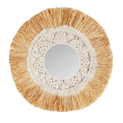 Juillac Solid Wood Wall Mirror