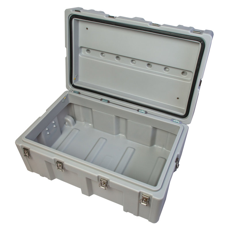 The Iron Brick Trunk - Strongest USA Made Trunk, Grey