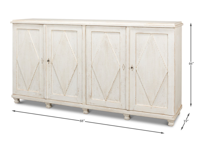 Montara 88'' W Solid Wood Sideboard