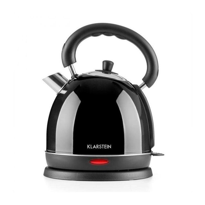Klarstein 1.8L Electric Tea Kettle, Black