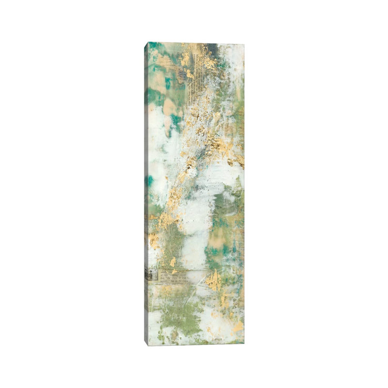 Aural Flow II by Jennifer Goldberger - Wrapped Canvas Panoramic Print, 30.48 cm H x 91.44 cm W
