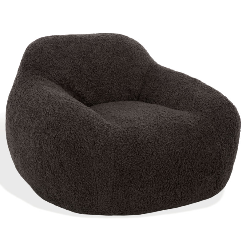 Fauteuil à billes Lorianna, Gris foncé
