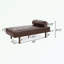 Chaise longue en similicuir Sushpal-2147400446