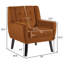 Fauteuil capitonné de 27,5 po de largeur Stephanny-1085989105