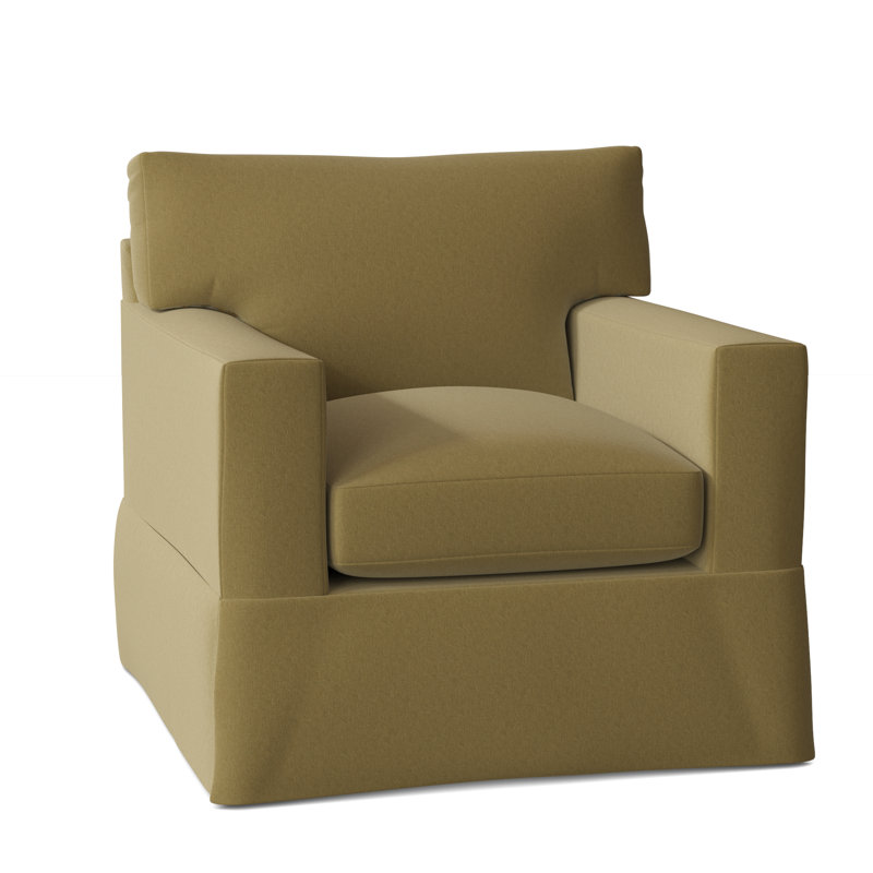 Fauteuil à housse large 37 po McCall, Palmier Peyton