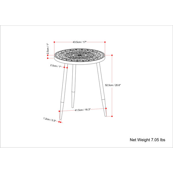 Dimensions du produit