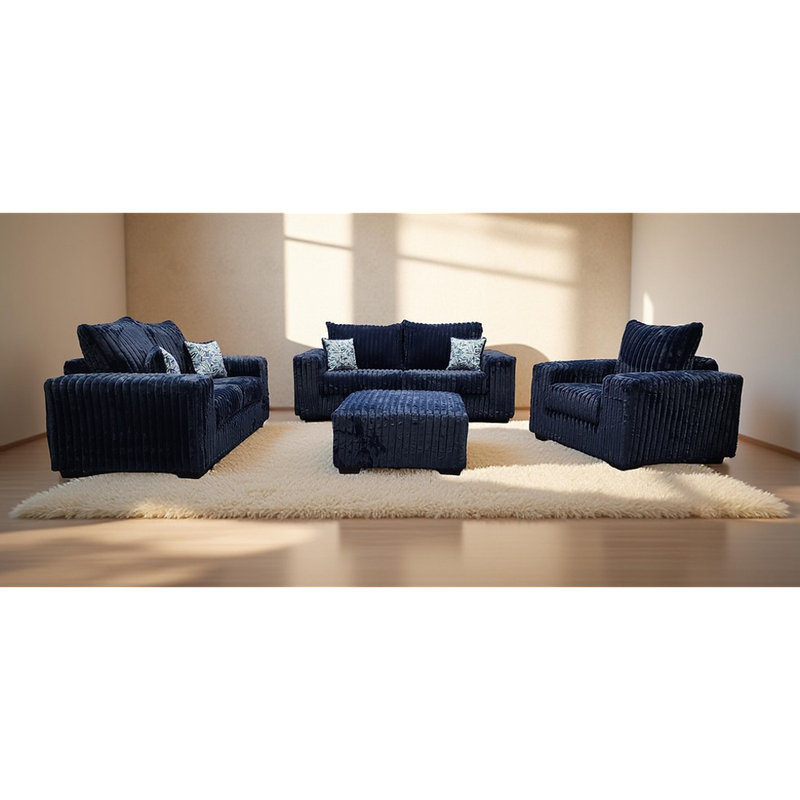 Canapé Texan, Bleu