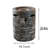 32000 Outdoor Heating Fire Pit, 20 Inch Diameter, , With Lava Stones & Rainproof Sheet Gas 20" And Top