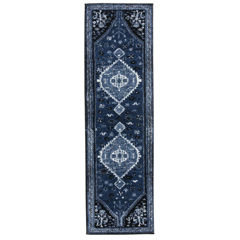 Vintage Hamadan Performance Oriental Rug, Runner 2'3" x 8'