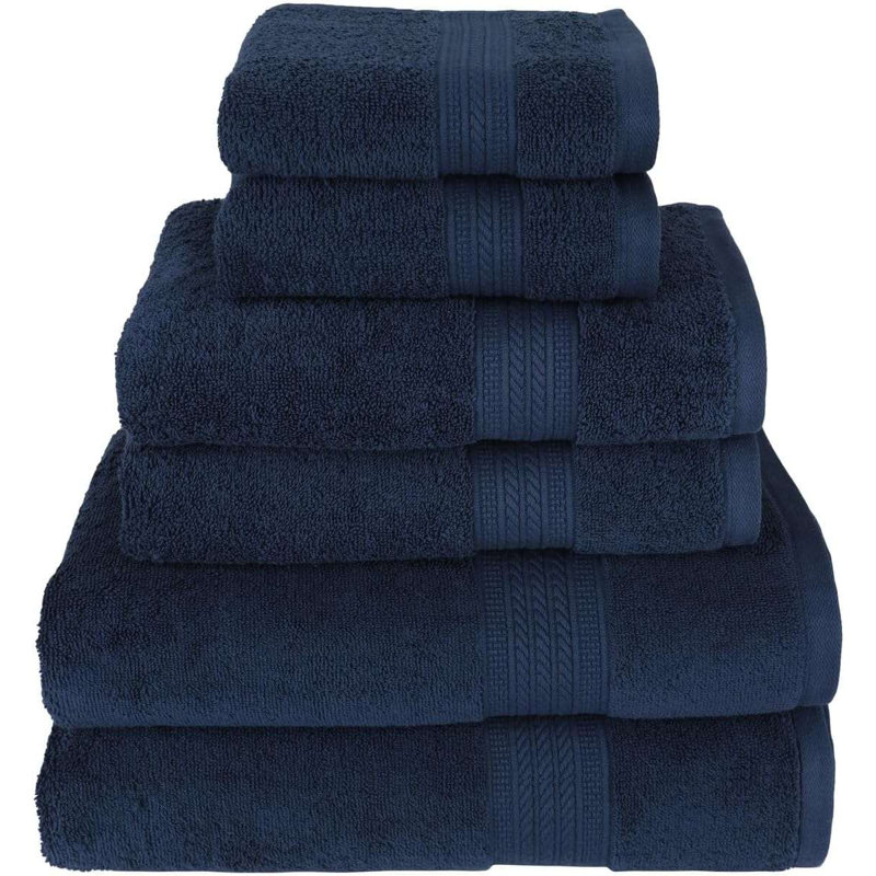 Ensemble de luxe 6 pièces Dulcia, Bleu marine