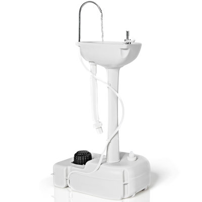 Artian 51cm L x 33cm W Free Standing Handwash Station with Faucet