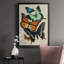 Collage de papillons I, impression sur papier-614131378-614131376