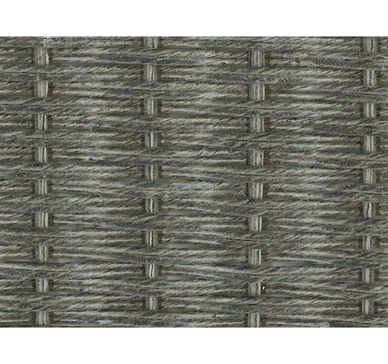 Reflections Outdoor Ottoman, Pewter, Botanic Willow