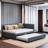 Upholstered Daybed With Pull-Out Trundle-1769251567