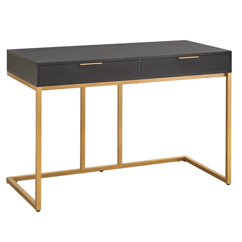 Geri Metal Base Writing Desk