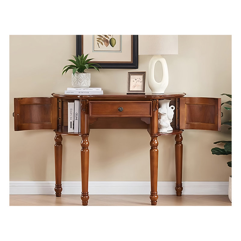 Console classique avec tiroirs et armoires latérales Classic