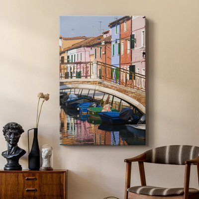 Canal coloré - galerie Cavas sur mesure
