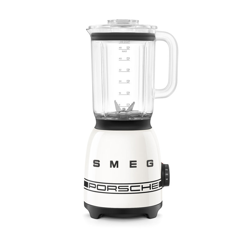 Mélangeur sur socle PORSCHE X Smeg, Blanc de Carrare